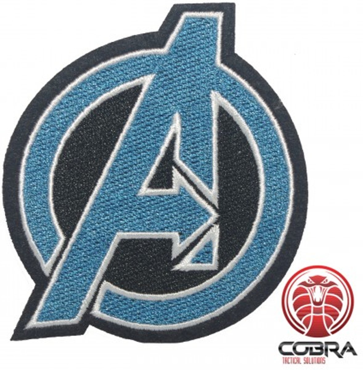 Avengers Agents of Shield blauwe geborduurde cosplay film patch | Strijkpatches | Military Airsoft